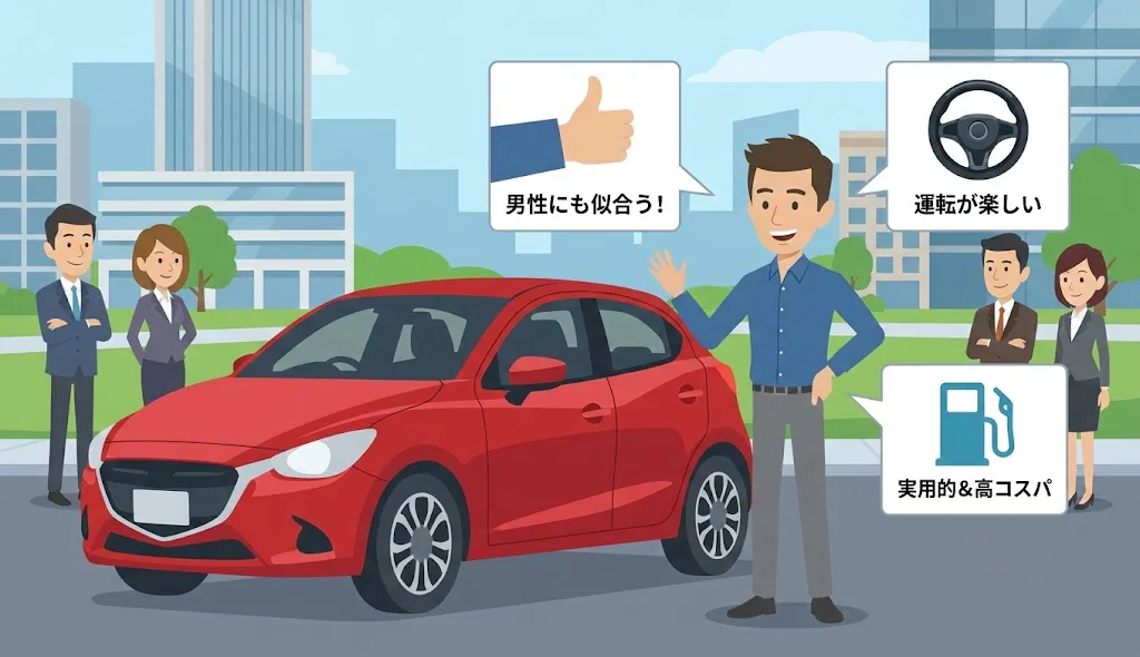 男性が乗ってもおかしくない？イメージは？
