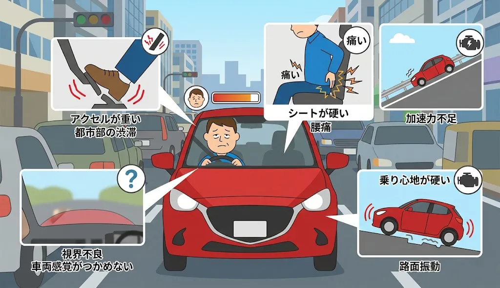 デミオ 疲れると言われる理由とは