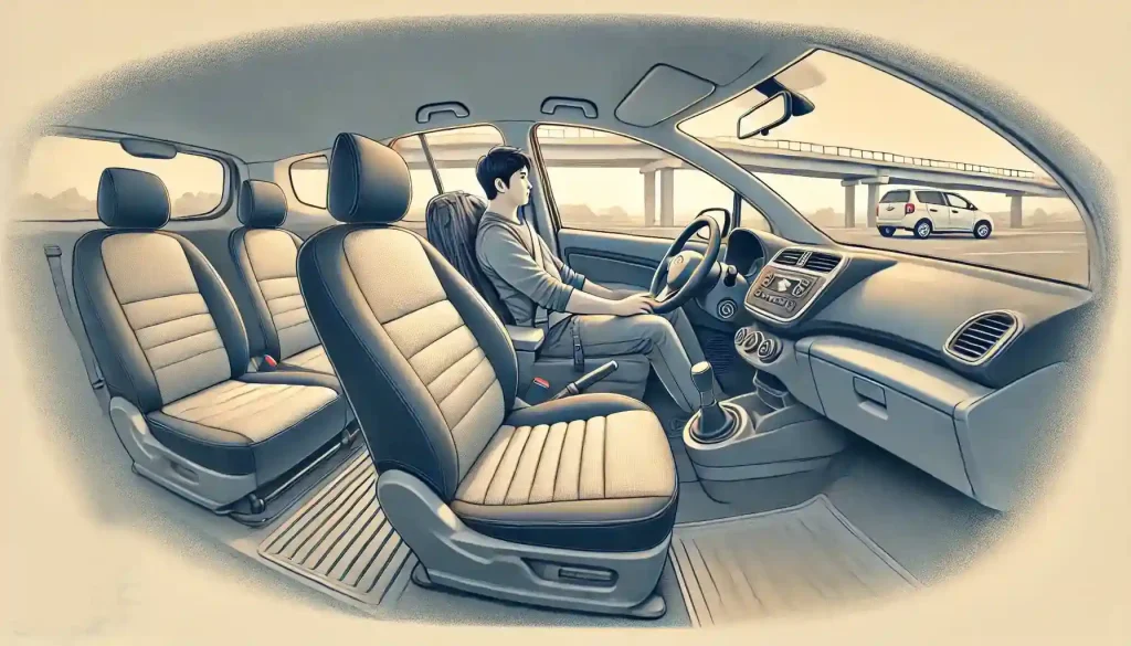 長距離運転の疲労を軽減・シートと室内環境の工夫