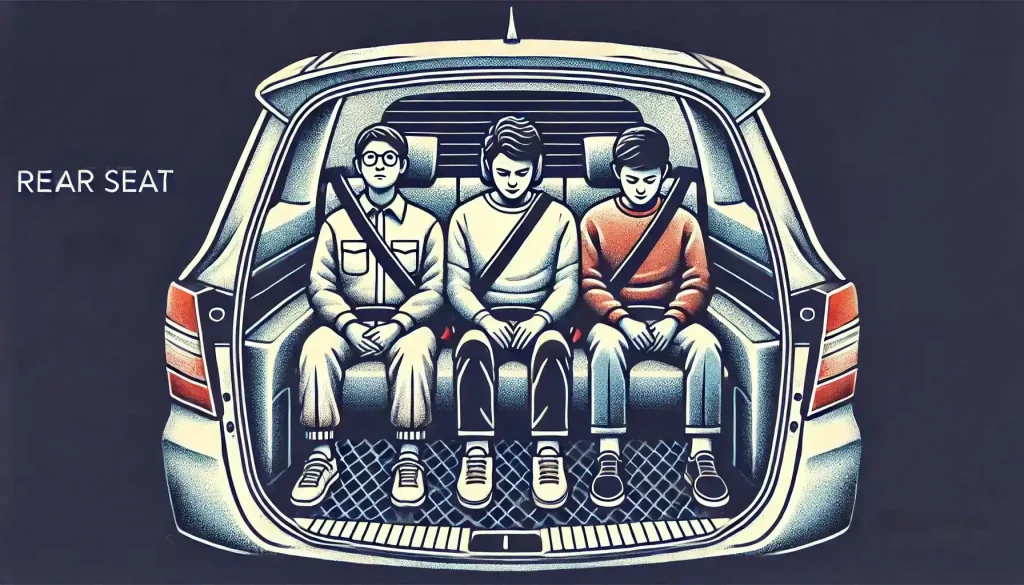 ヤリスで5人乗りは狭い？後部座席の快適性を検証