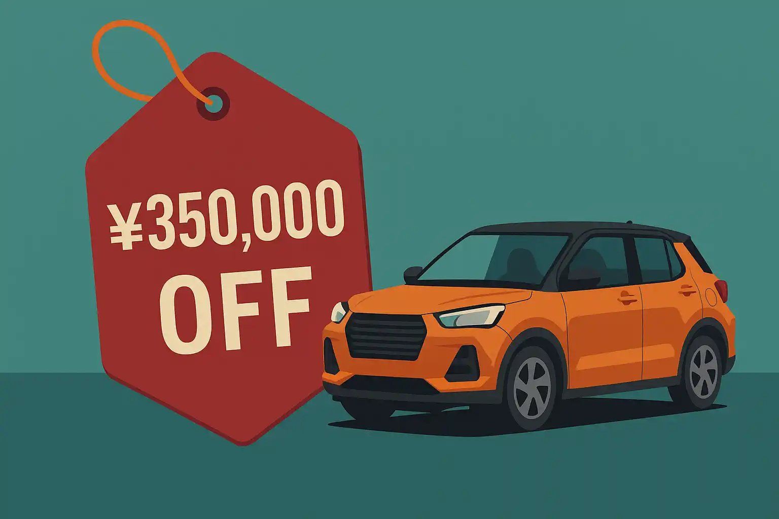 ライズは値引き35万円も可能？