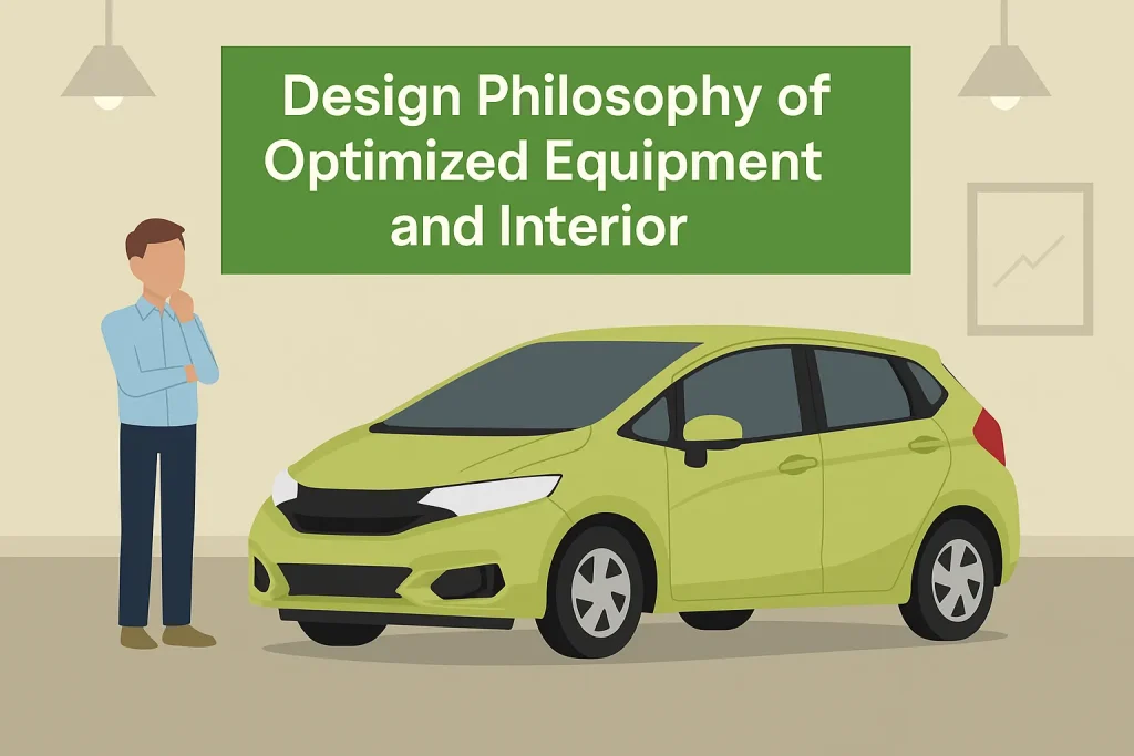 装備や内装を最適化した設計思想