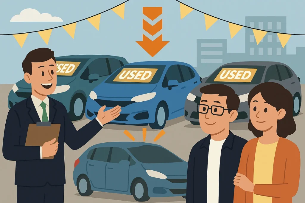 フィットハイブリッドが安くなる中古市場の構造