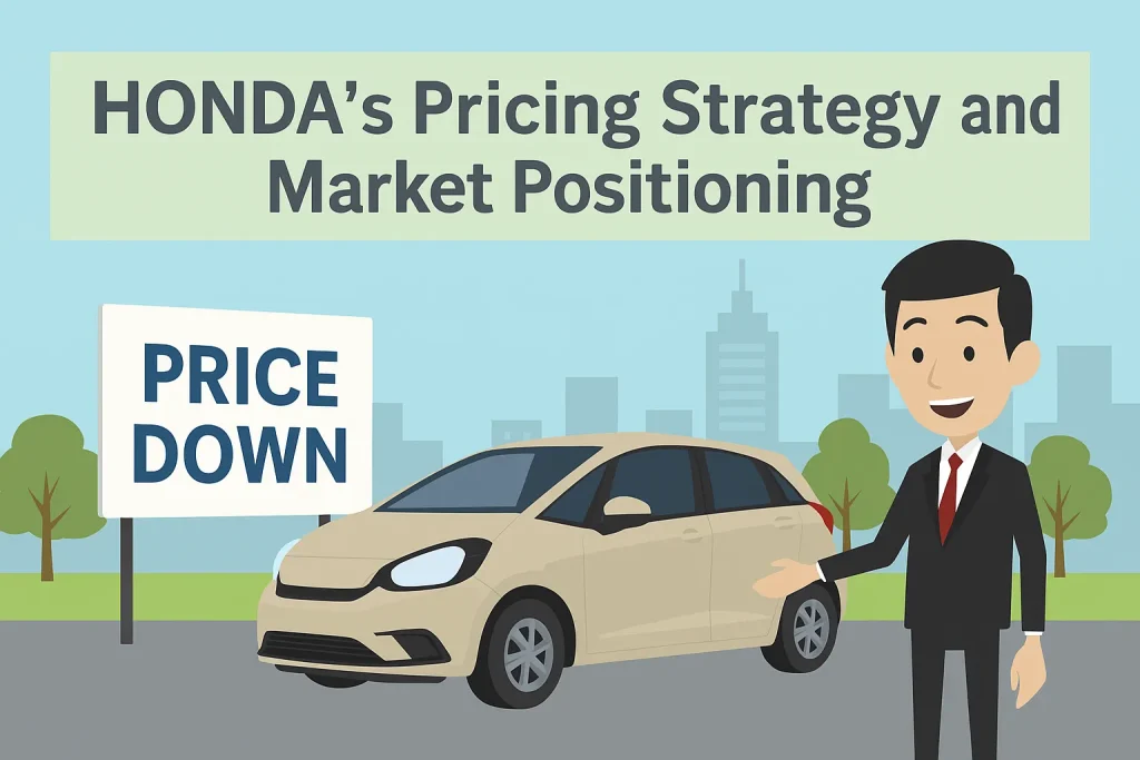 ホンダの価格戦略と販売ポジション
