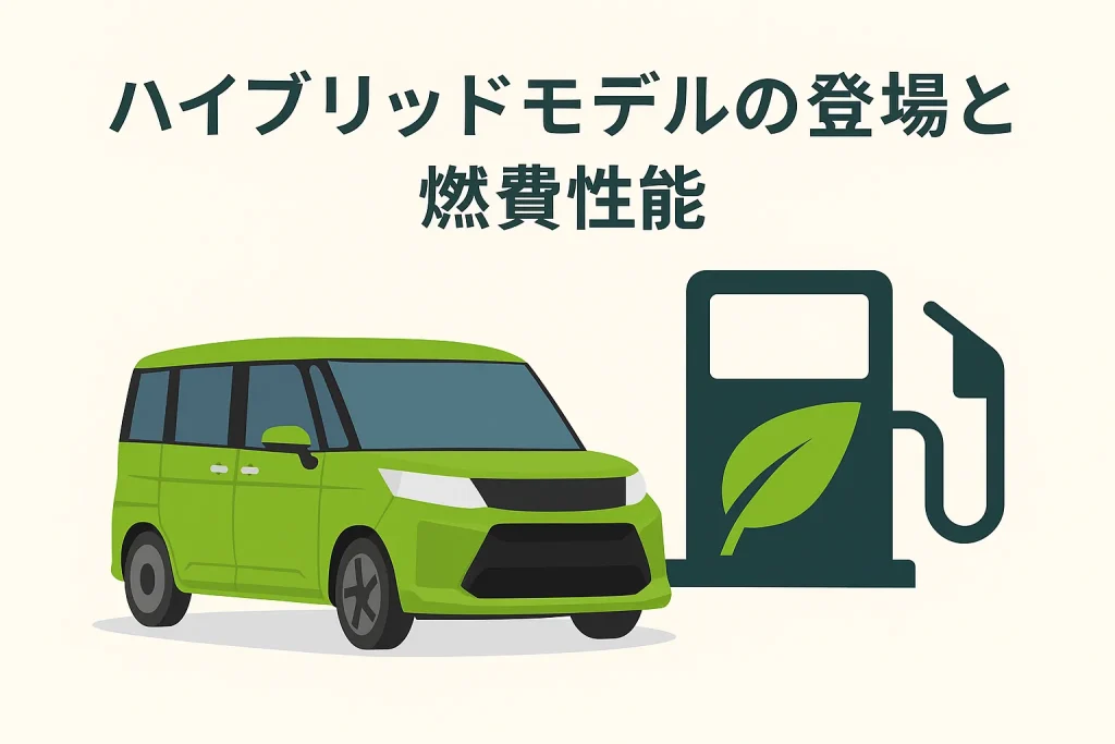 ハイブリッドモデルの登場と燃費性能