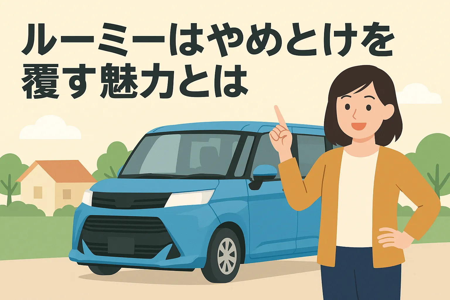 ルーミーはやめとけを覆す魅力とは