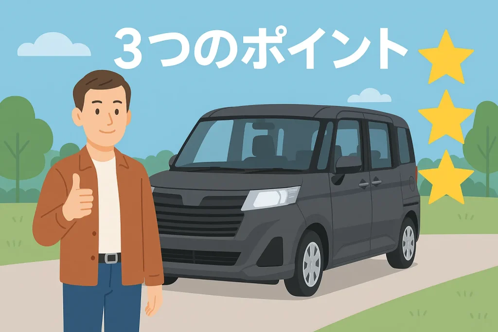 買ってよかったと感じる３つのポイント