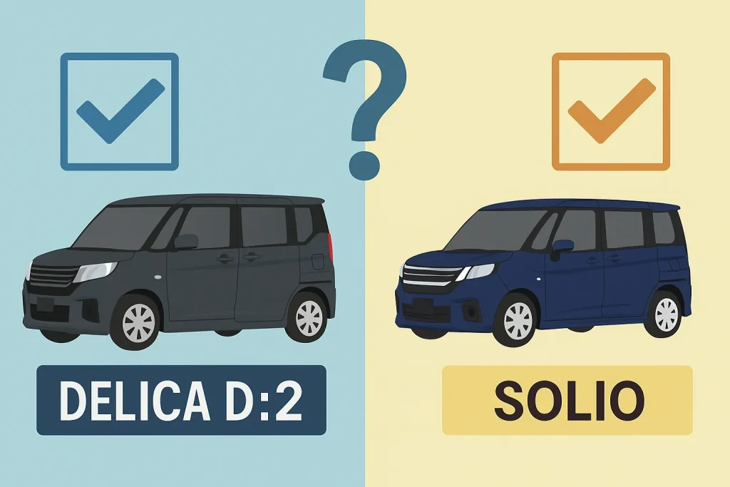 あなたに合うのはデリカD:2?ソリオ?