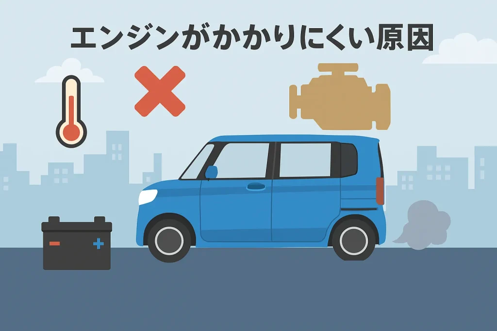 エンジンがかかりにくい原因