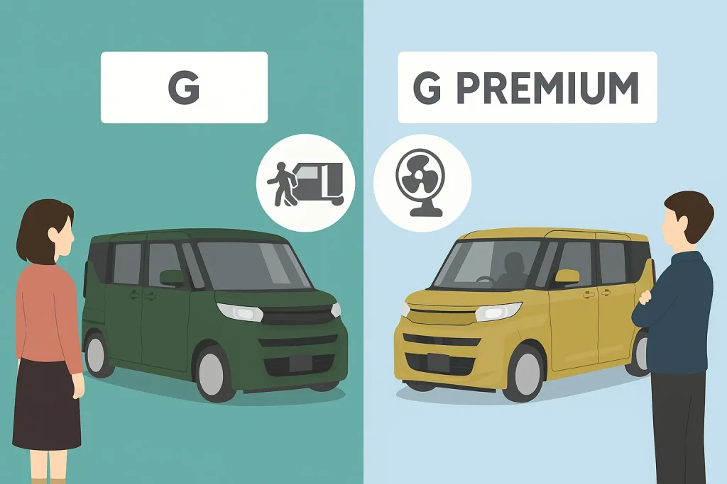 GとGプレミアムの違いを解説