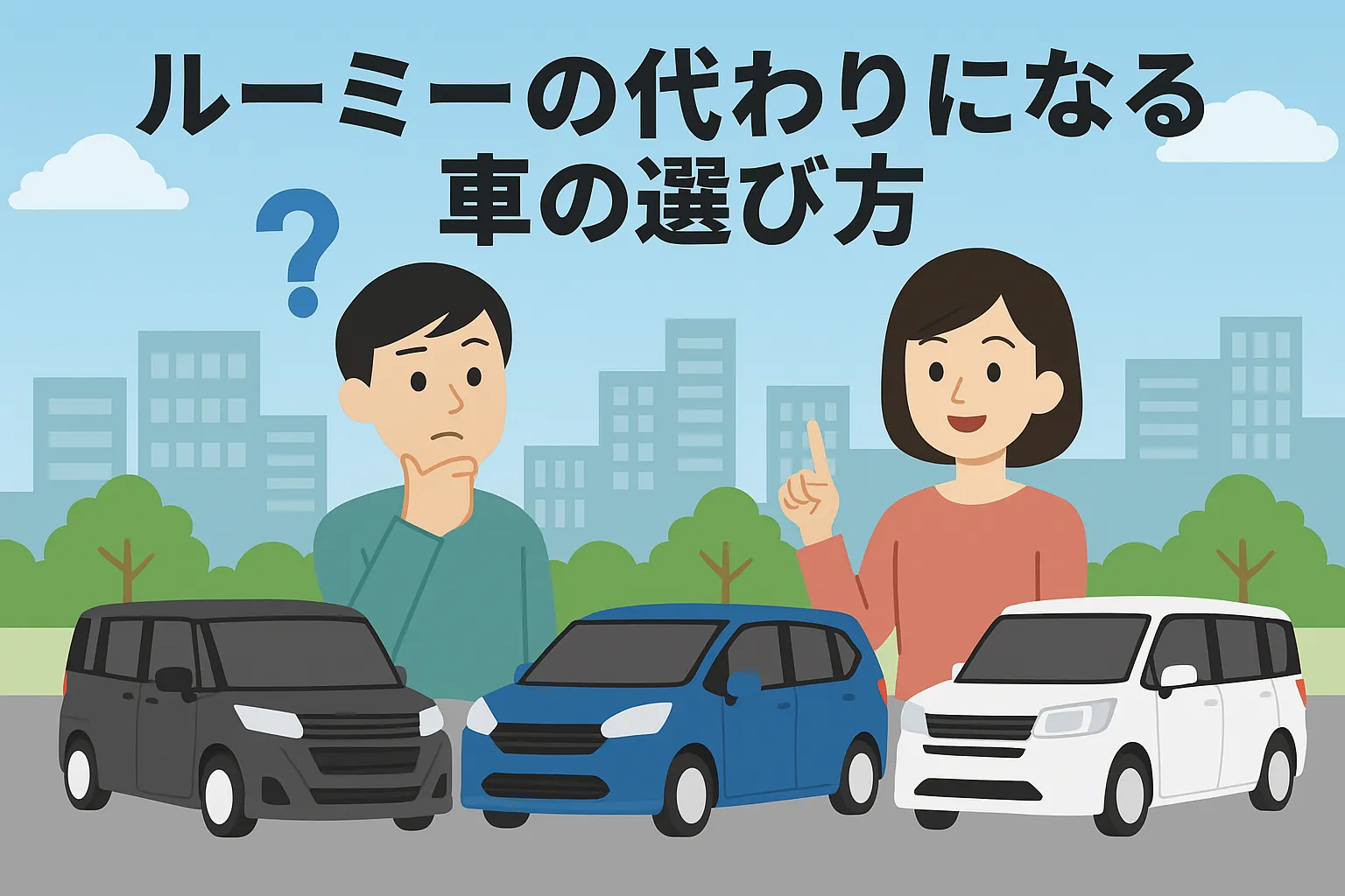 ルーミーの代わりになる車の選び方