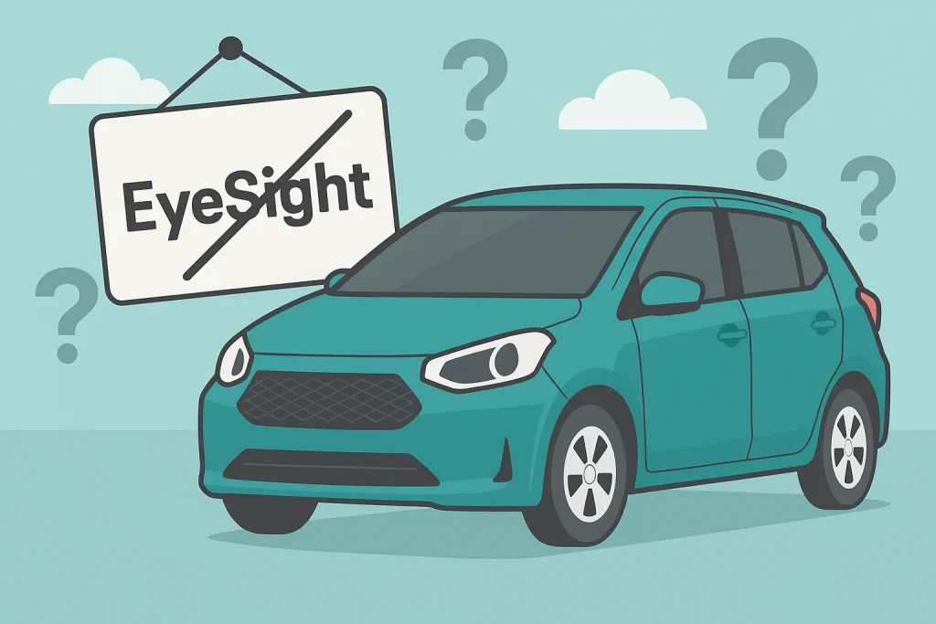 アイサイト非搭載の理由