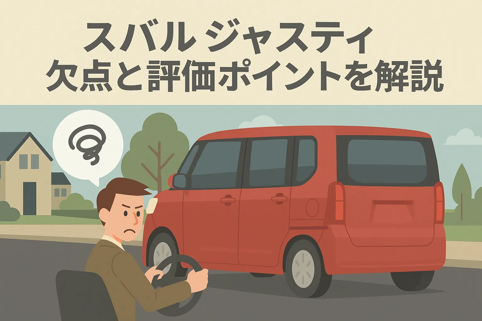 スバル ジャスティ 欠点と評価ポイントを解説
