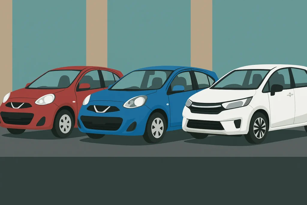 他車と比較したマーチの安定性と設計思想