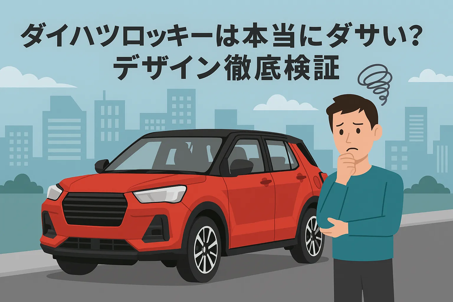 ダイハツロッキーは本当にダサい？デザイン徹底検証