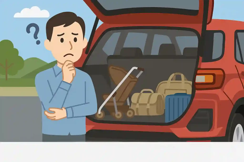 後部座席や荷室の広さで後悔しないために