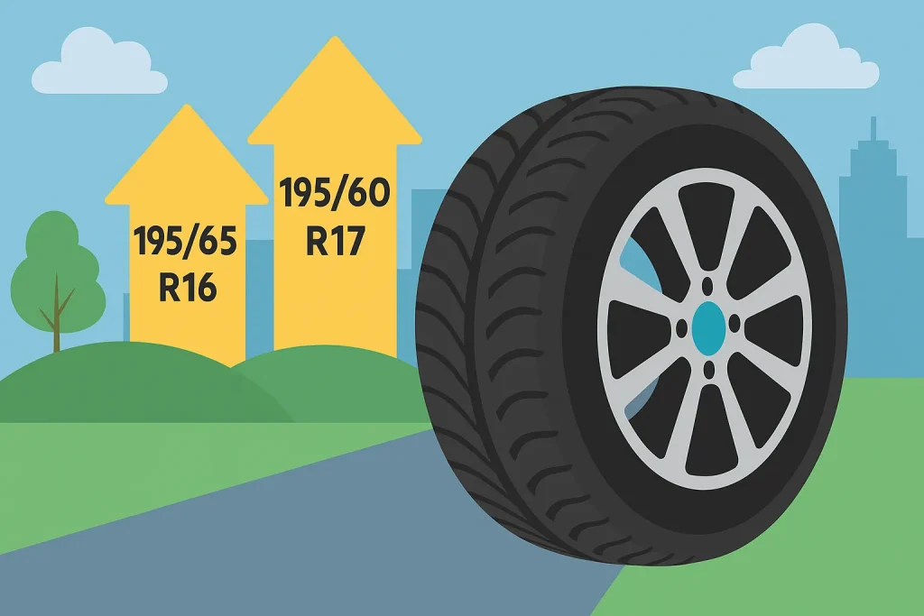 ハイブリッドモデルのタイヤサイズと注意点