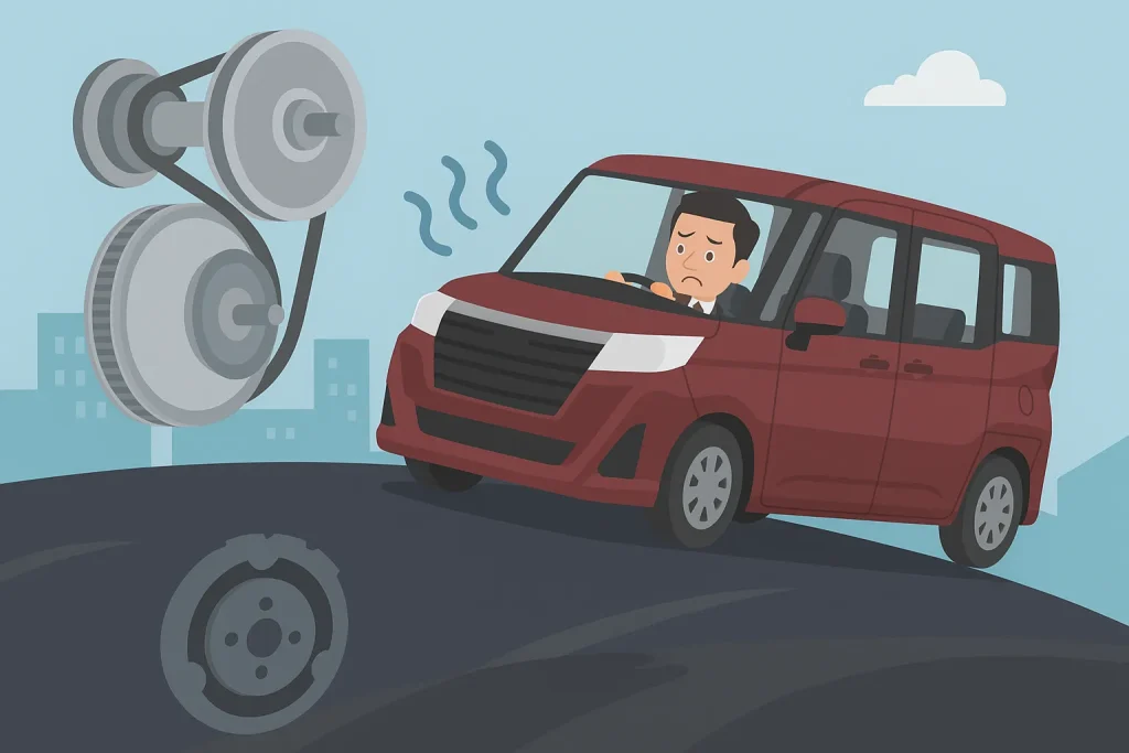 ルーミーのCVT不具合と加速への影響