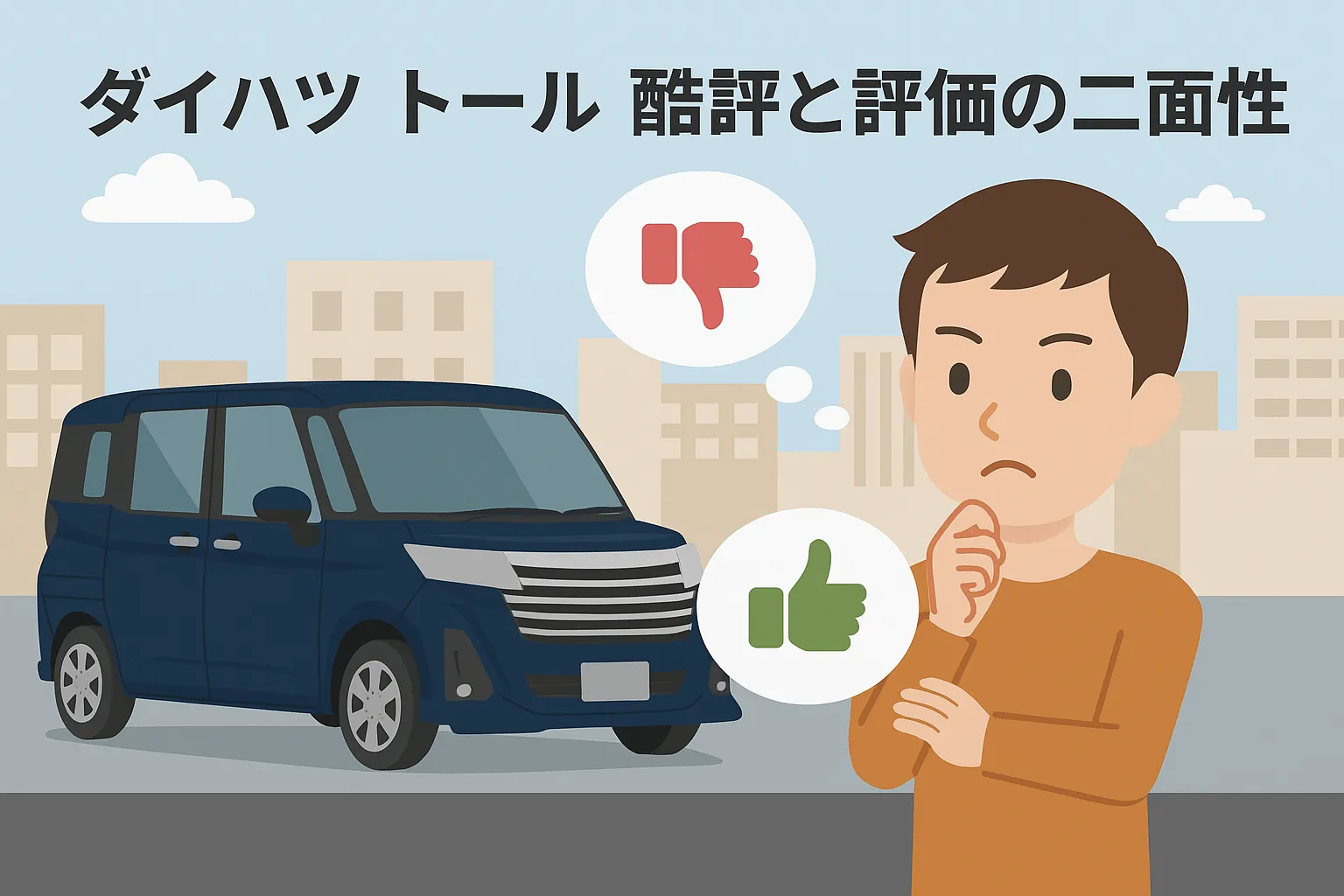 ダイハツ トール 酷評と評価の二面性