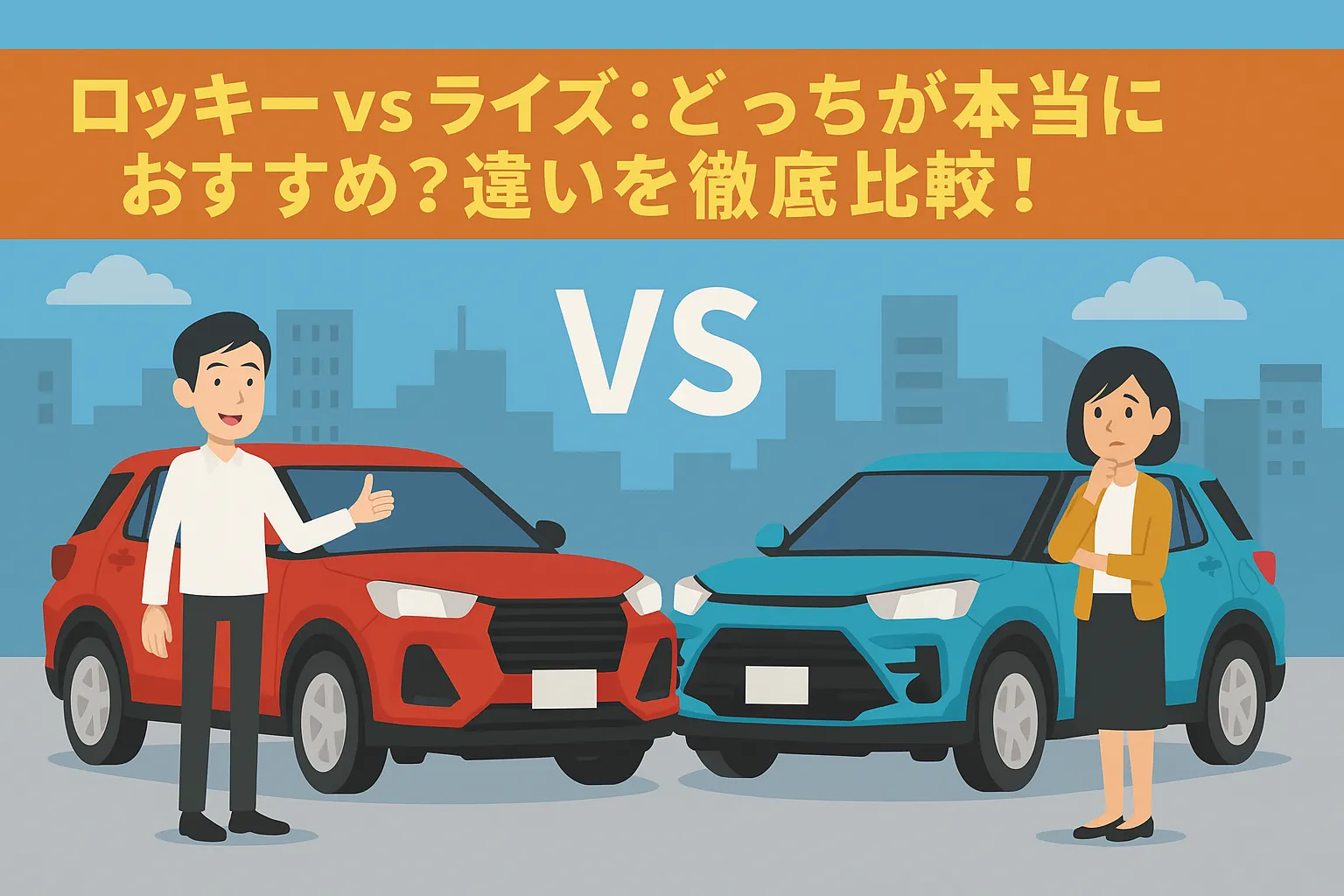 ロッキー vs ライズ：どっちが本当におすすめ？違いを徹底比較！