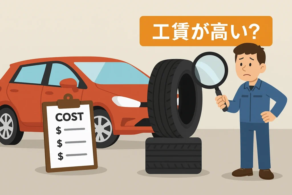 オートウェイの工賃は高いのか検証