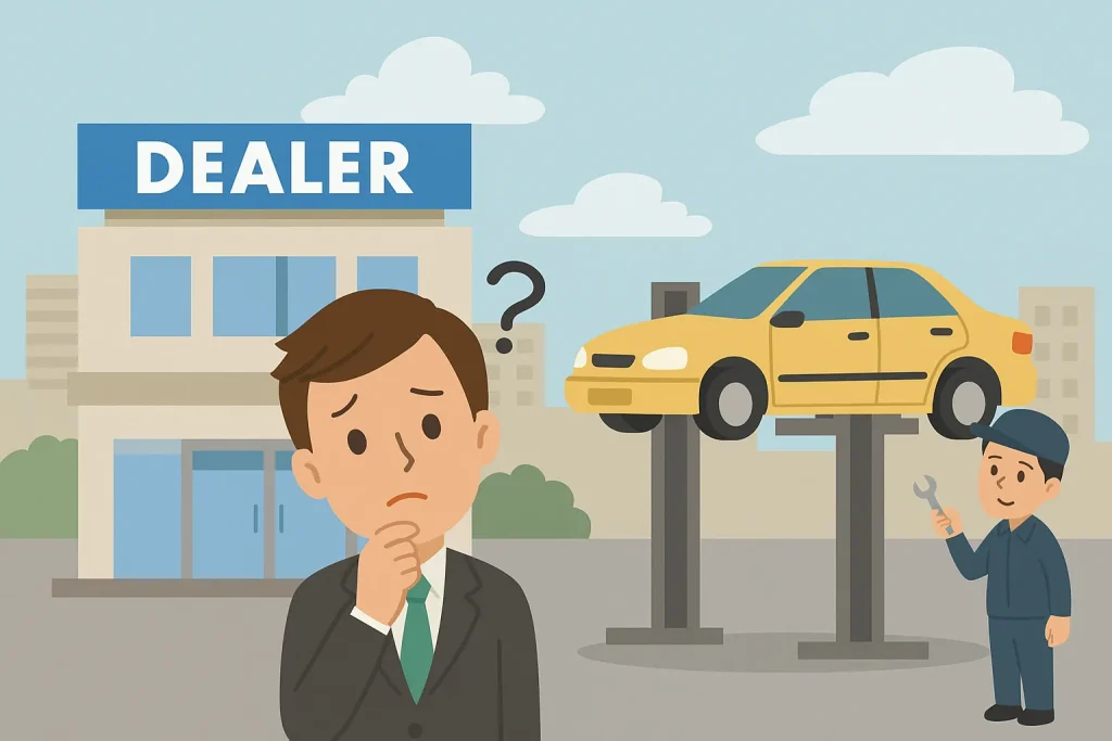 ディーラー車検 安くする方法とは