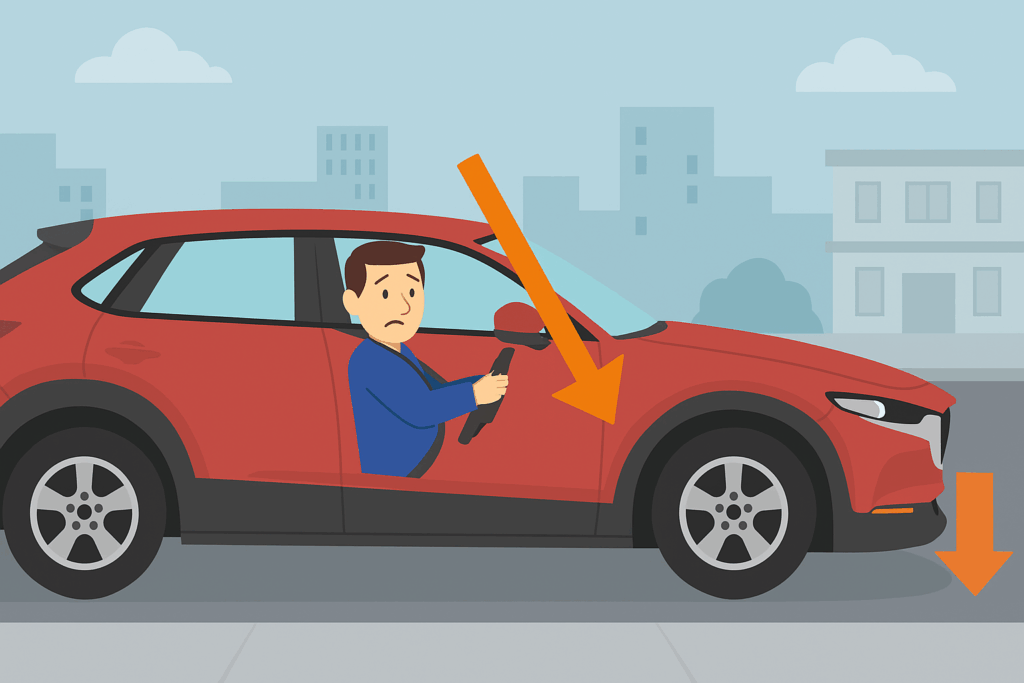 ボンネットが見えない問題とは