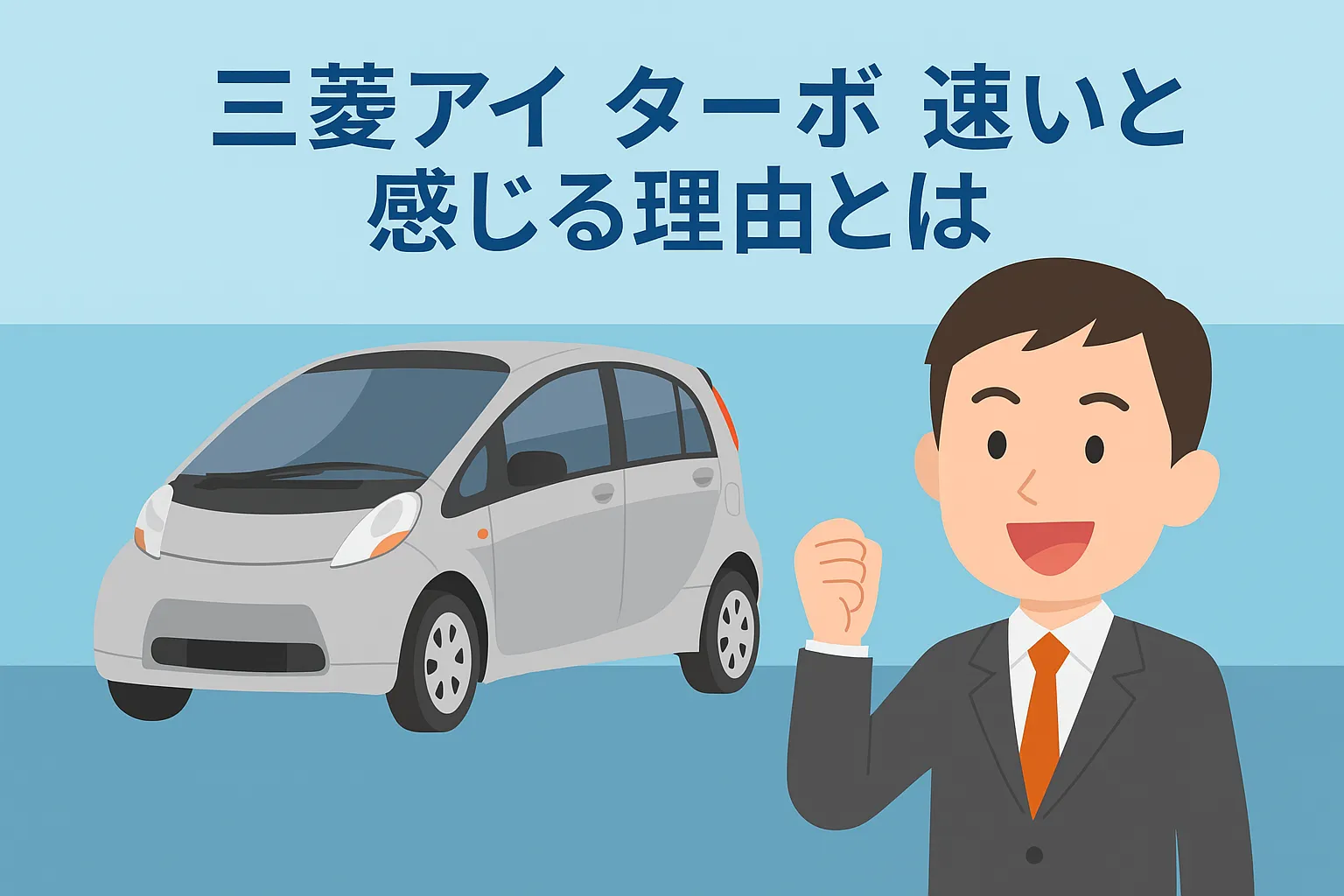 三菱 アイ ターボ 速いと感じる理由とは