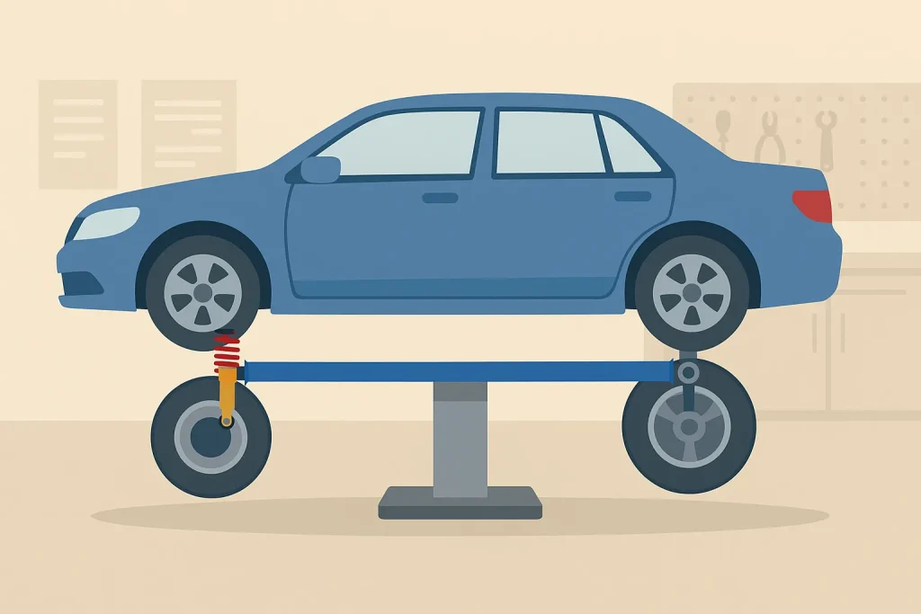 足回り強化で安定性を高める