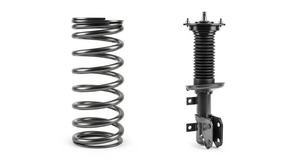 サスペンションとショックアブソーバーの違いと車高調