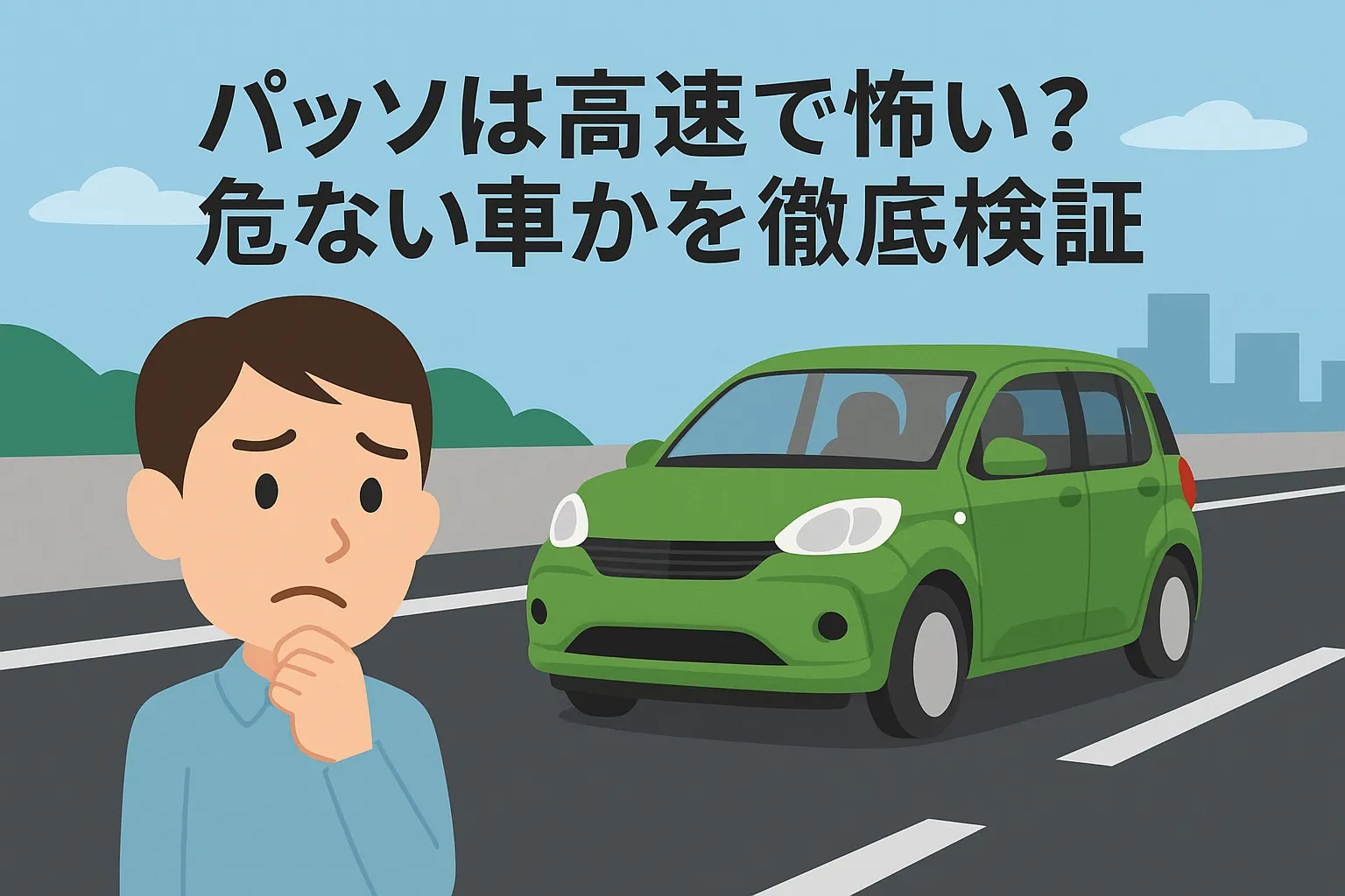 パッソは高速で怖い？危ない車かを徹底検証