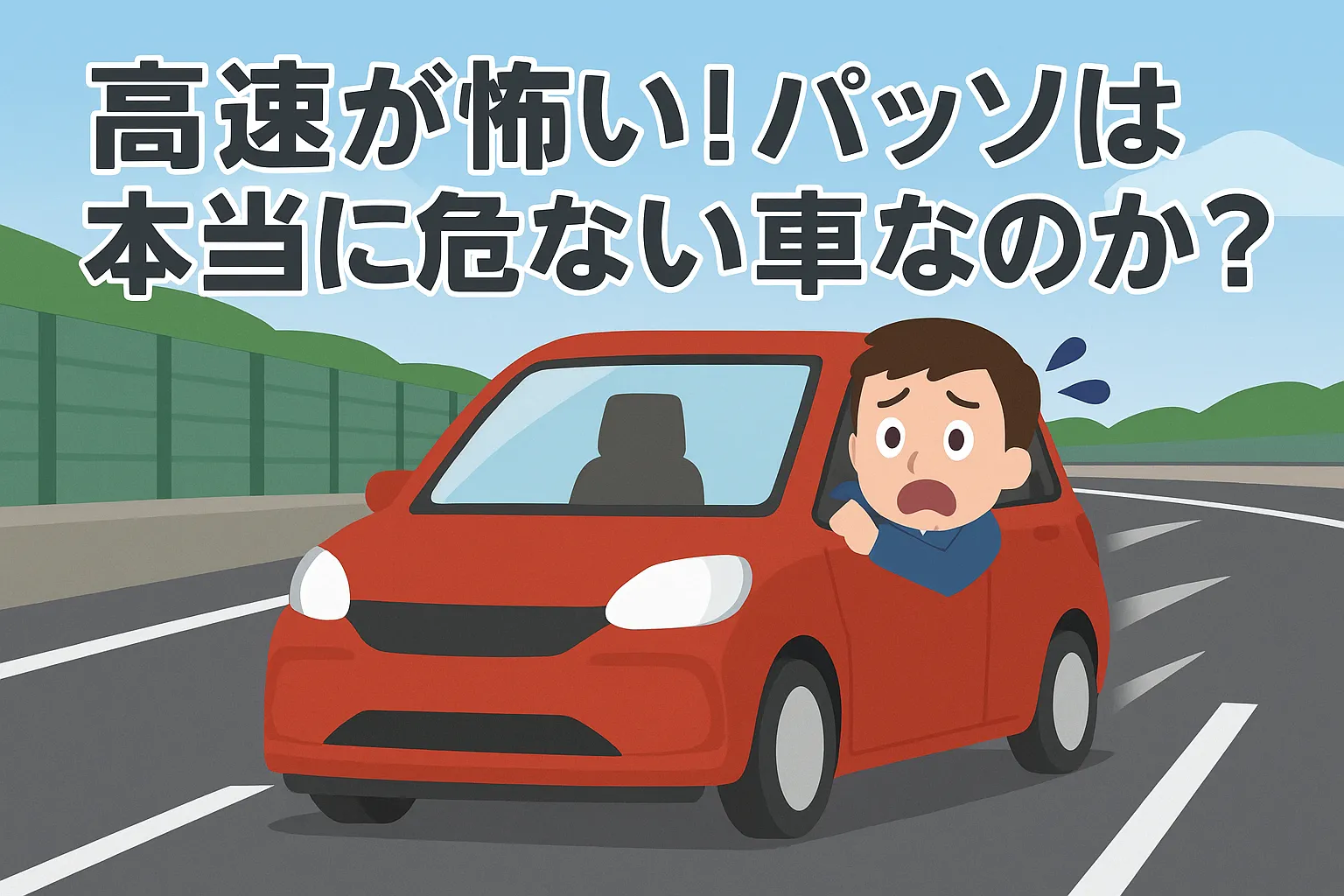 高速が怖い！パッソは本当に危ない車なのか？