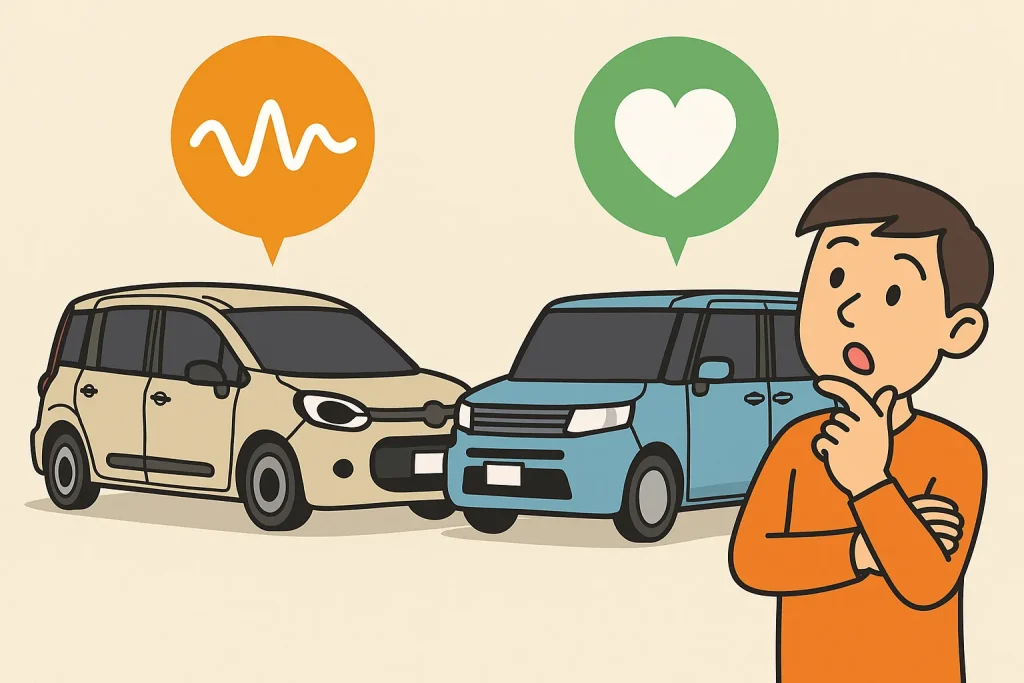 乗り心地を比較