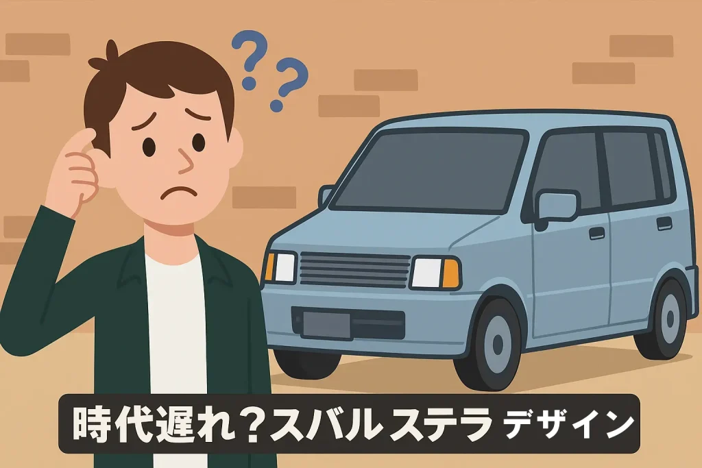 時代遅れ？スバル ステラのデザイン