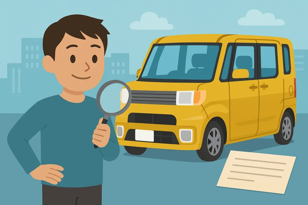 中古車を選ぶ際の注意点