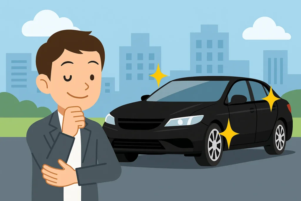 圧倒的な存在感を放つ黒い車がかっこいい理由