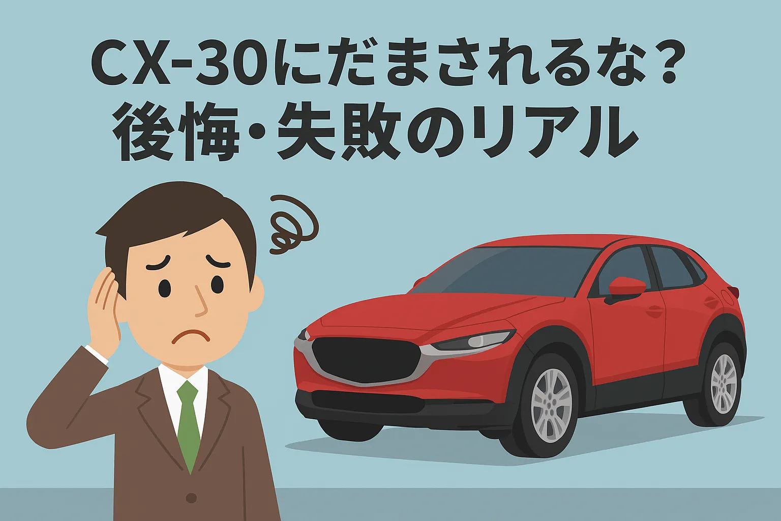 CX-30にだまされるな？後悔・失敗のリアル