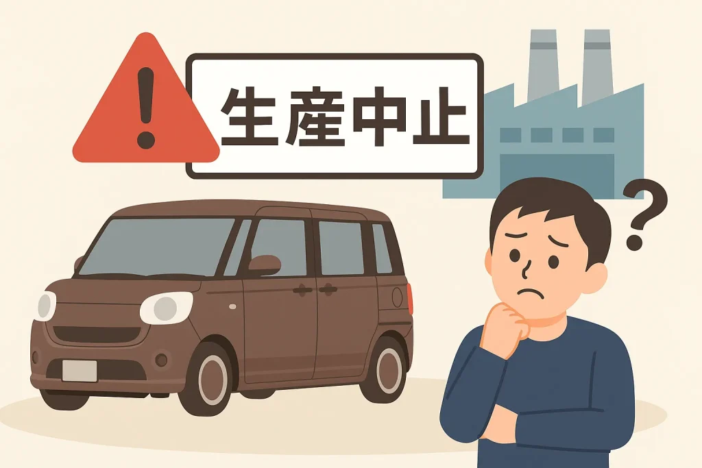 ムーヴキャンバスの生産中止は本当？その理由