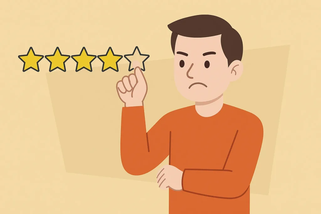 評価が辛口なのはなぜか