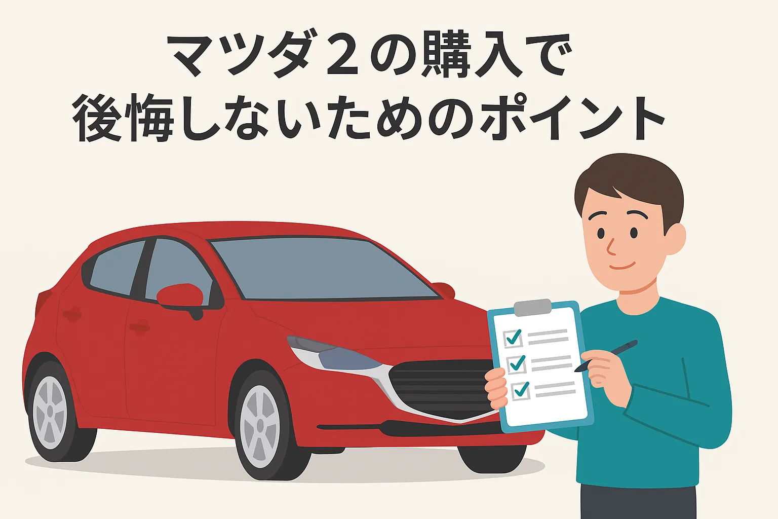 マツダ2の購入で後悔しないためのポイント