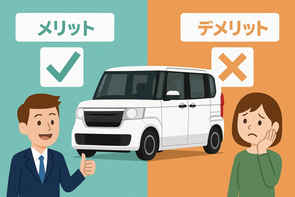 N-BOXのメリットとデメリット