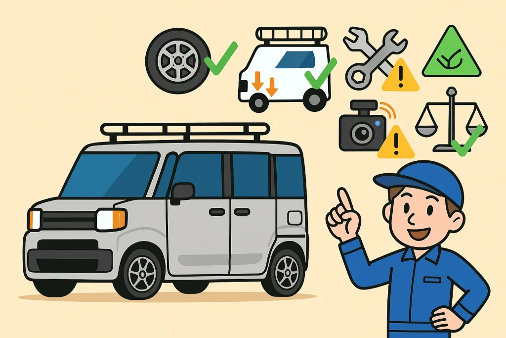 カスタムの方向性と注意点