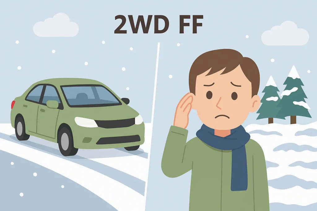 2WD FF 雪道の得手不得手