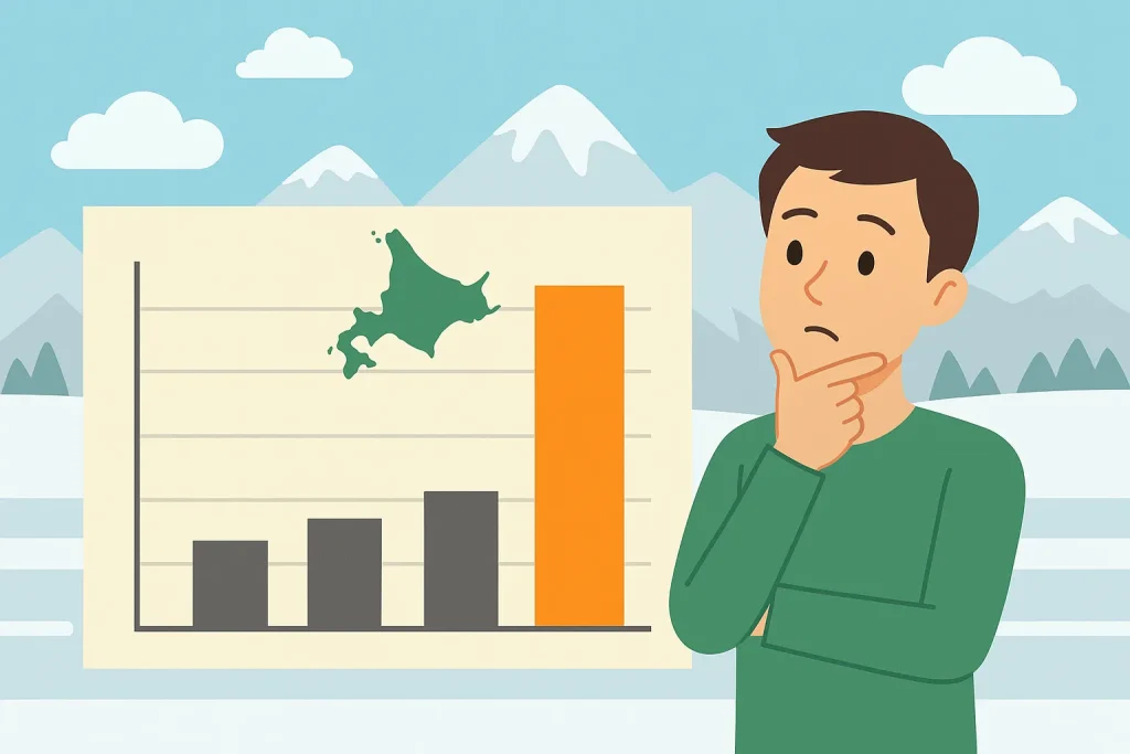 意外と高い北海道の2WD割合