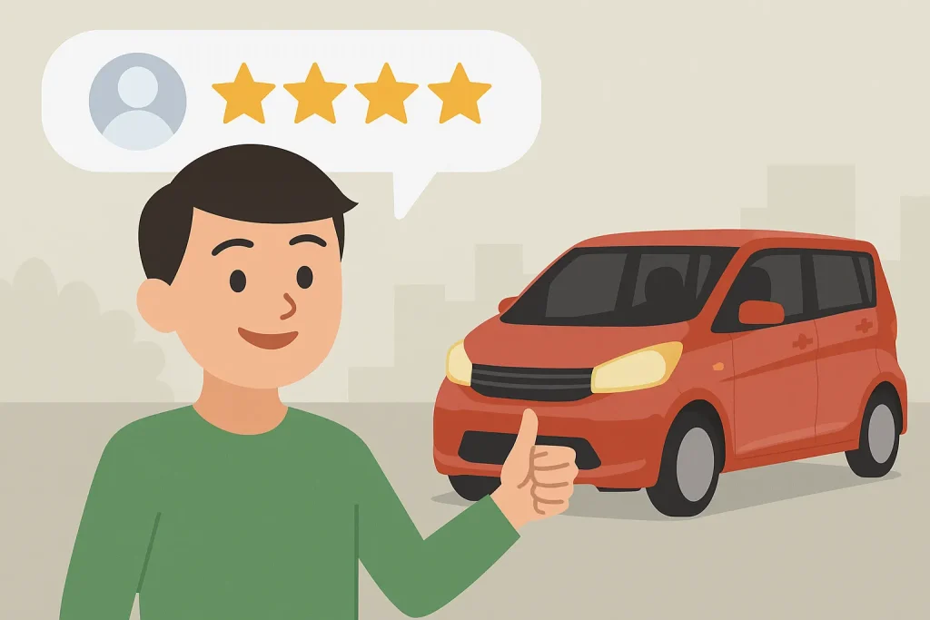 乗ってる人の口コミ・感想レビューの傾向