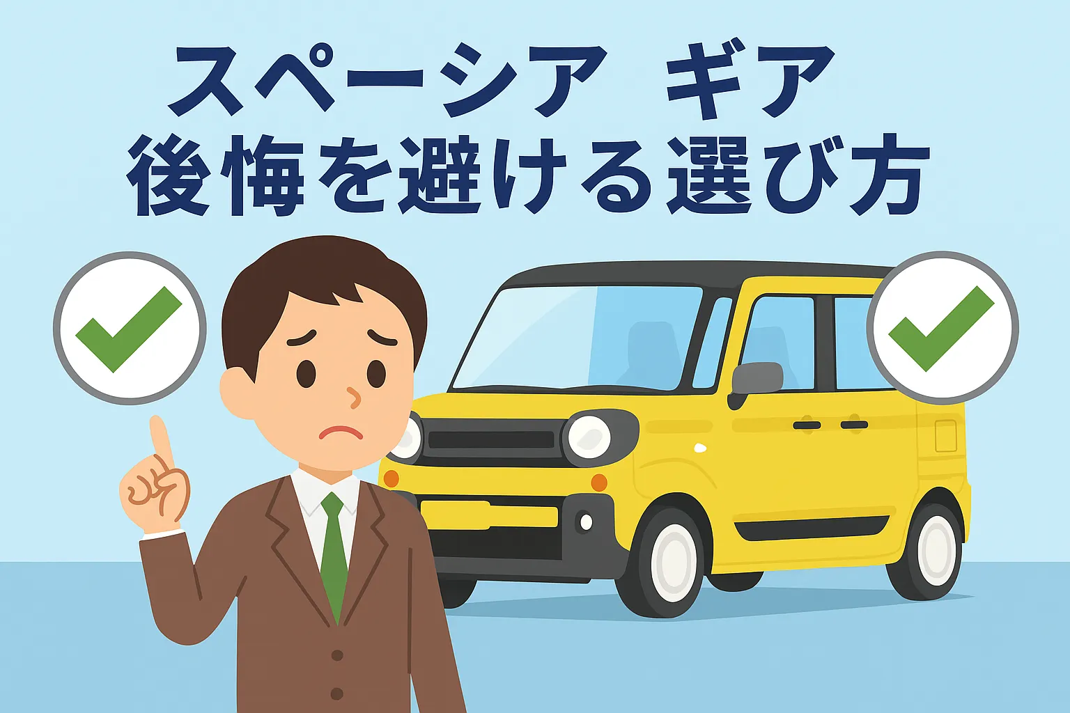 スペーシア ギア 後悔を避ける選び方