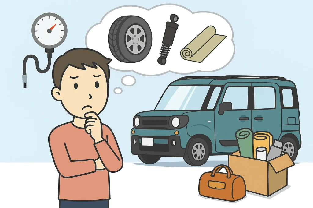 突き上げ改善の工夫