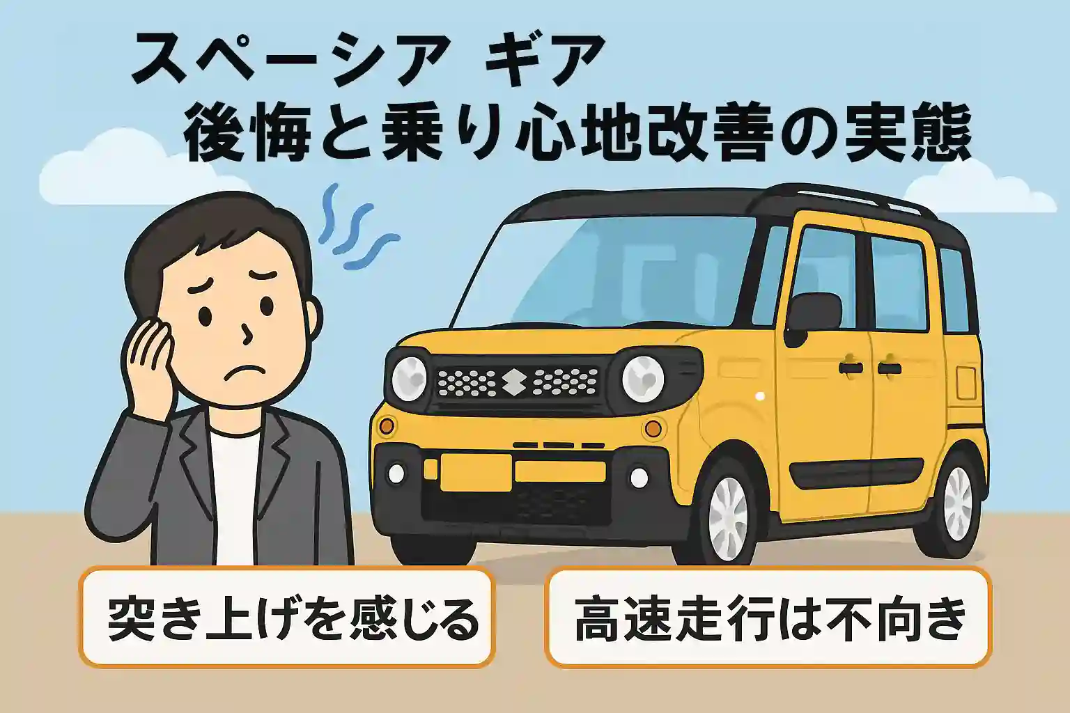 スペーシア ギア 後悔と乗り心地改善の実態