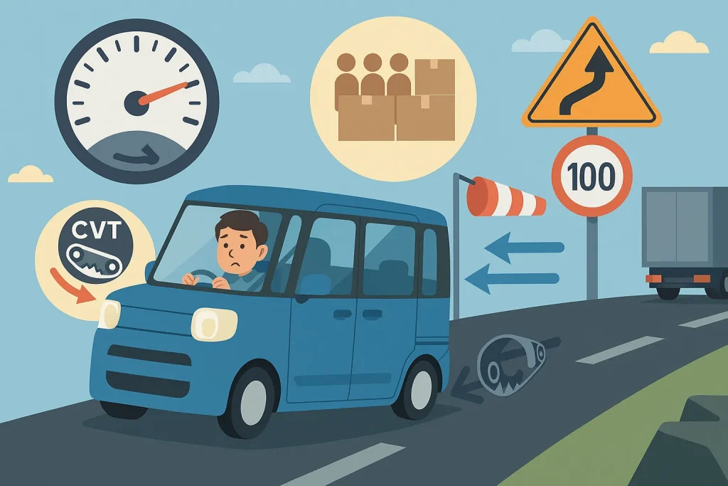 スペーシアはなぜ遅いと感じるのか