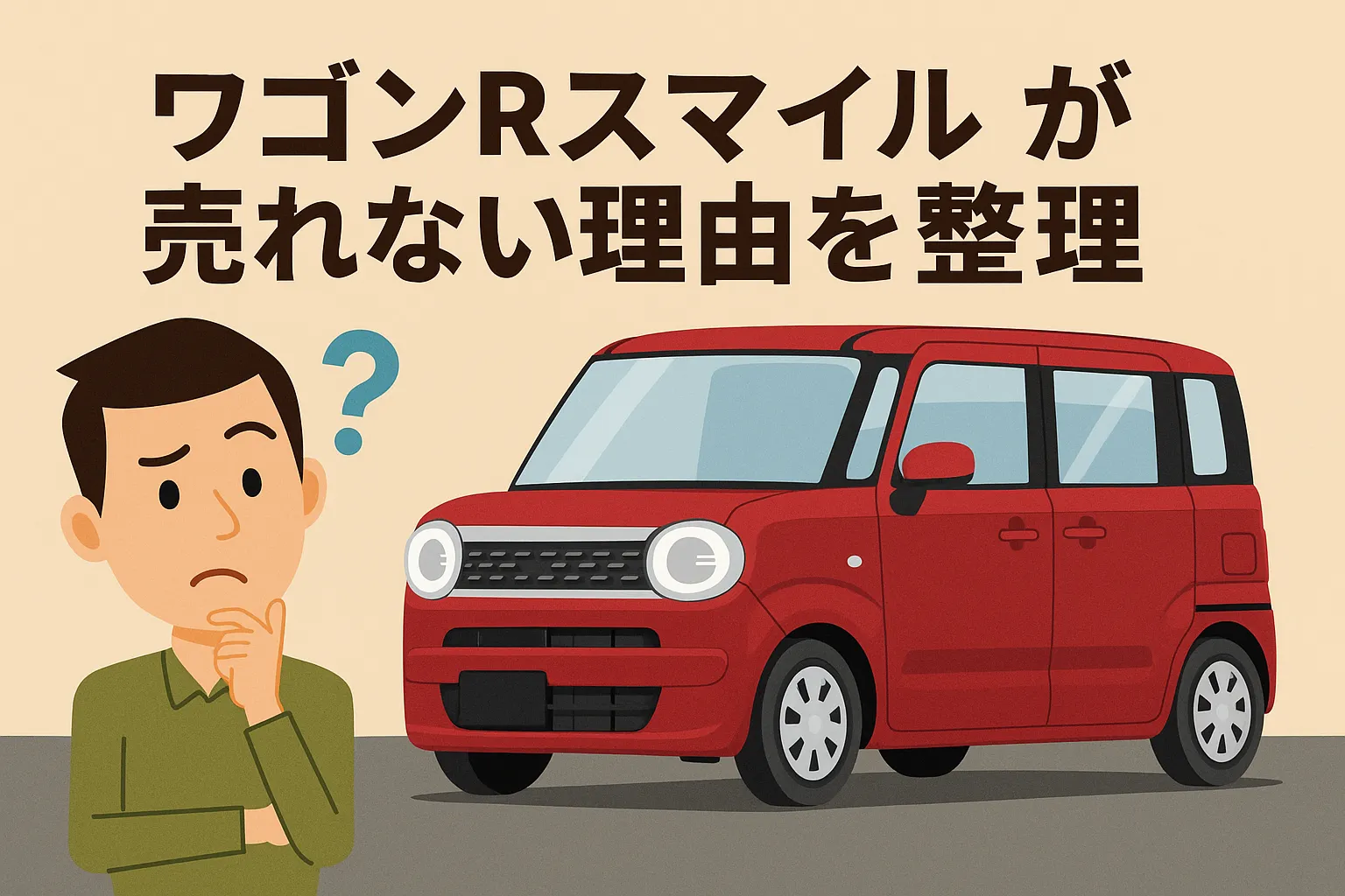 ワゴンRスマイルが売れない理由を整理